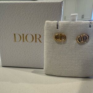 Dior CD Stud Earrings